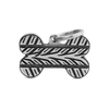 Médaille os personnalisable Bronx motif pneu pour chien et chat