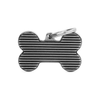 Médaille os personnalisable Bronx motif rideau de fer pour Chien et Chat