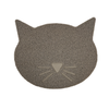 Tapis de litière pour chat forme tête de chat Mon Ami Luki