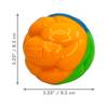 KONG Twistz High-Viz Ball balle flottante phosphorescente pour Chien