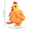 KONG Peluche Layerz Forage Coq d’enrichissement chien M