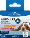 Ampoules anti-stress pour chien 18 x 1 ml apaisantes Francodex
