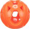 Balle perforée en TPE ø 6 cm orange – jouet à rapporter pour chien