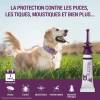 Vectra 3D Chien - Pipettes antiparasitaires contre puces