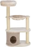 Trixie Livia - Arbre à chat avec niche, hamac et couchage haut
