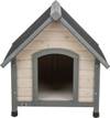 Trixie Niche pour chien Cottage en bois gris pour extérieur