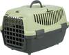 Box de transport pour chien Capri Trixie gris foncé/vert clair