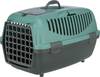 Box de transport pour chien Capri Trixie gris foncé/pétrole