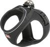 Harnais Premium UrbanVest noir pour chien