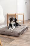 Coussin Liano taupe pour chien