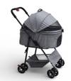 Poussette pliable premium pour chien et chat Mon Ami Luki