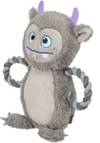 Jouet en peluche monstre avec corde pour chien Trixie