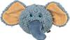 Jouet en peluche tête d'éléphant sonore pour chien Trixie