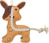 Jouet en peluche en forme de chien avec corde - Trixie