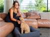 Panier orthopédique ORI Snug avec rebords pour chien FANTAIL