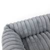Panier rectangulaire MYSA gris anthracite pour chien Mon Ami Luki