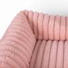 Panier rectangulaire MYSA vieux rose pour chien Mon Ami Luki