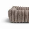 Panier rectangulaire MYSA taupe pour chien Mon Ami Luki
