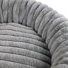 Panier rond MYSA gris anthracite pour chien Mon Ami Luki