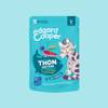 Edgar & Cooper Pochon chat thon en sauce 85 g