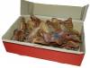 Wouapy Oreilles de porc pour chien - carton de 50 pièces