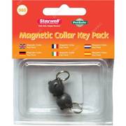 Clés magnétiques de rechange 2 aimants PetSafe pour chien et chat