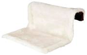 Hamac chat radiateur brun panier peluche