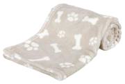 Couverture Kenny beige pour chien