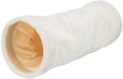 Tunnel Crunch peluche beige pour chat