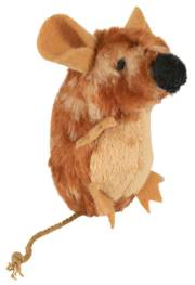 Souris pour chat peluche sonore 8 cm
