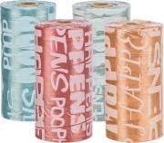 Sac ramasse-crottes lettres pour chien