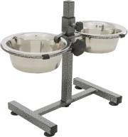 Support gamelle double Small pour chien