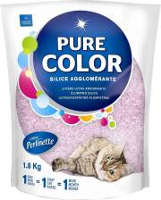 Perlinette Litière Pure Color rose pour Chat