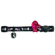 Collier Fish noir pour chat Hunter