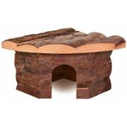 Maison d'angle Jesper pour rongeurs et lapins