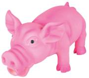 Jouet cochon latex avec son pour chien