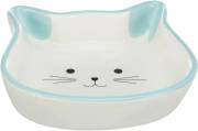 Gamelle design visage en céramique pour chat