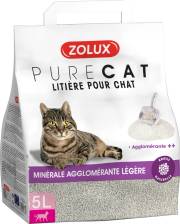 Litière chat minérale agglo légère