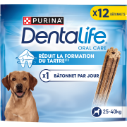 PRO PLAN Dentalife bâtonnets à mâcher pour grand chien 12 bâtonnets
