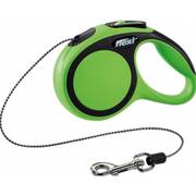 FLEXI Laisse rétractable cordon New Comfort vert XS pour Chien