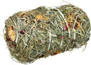 Balle de foin pour lapin et petit rongeur aux fleurs mélangées