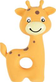 Jouet chiot Girafe orange