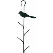 Mangeoire oiseaux boule de graisse métal vert
