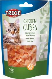 Friandises chat cube au poulet