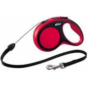 FLEXI Laisse enrouleur à cordon New Comfort rouge pour Chien