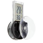 Thermo-hygromètre digital avec ventouse pour reptile