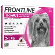 FRONTLINE Pipette Tri-Act très petit chien de 2 à 5 kg