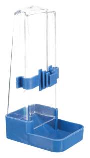 Distributeur plastique eau et nourriture large 200 ml pour oiseau