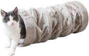 Tunnel Crunch peluche gris pour chat