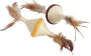Jouet pour chat toupie en sisal
